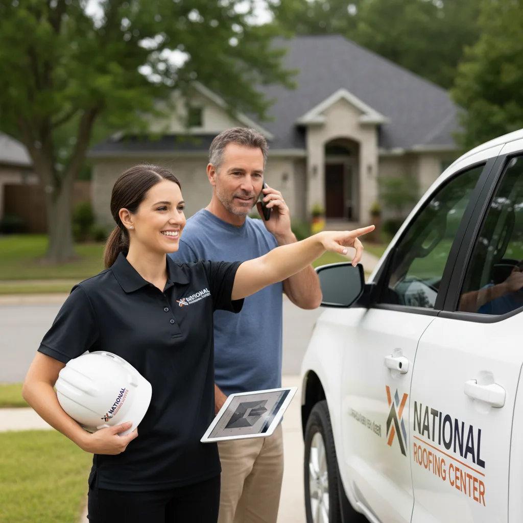 National Roofing Center customer support in Kaser